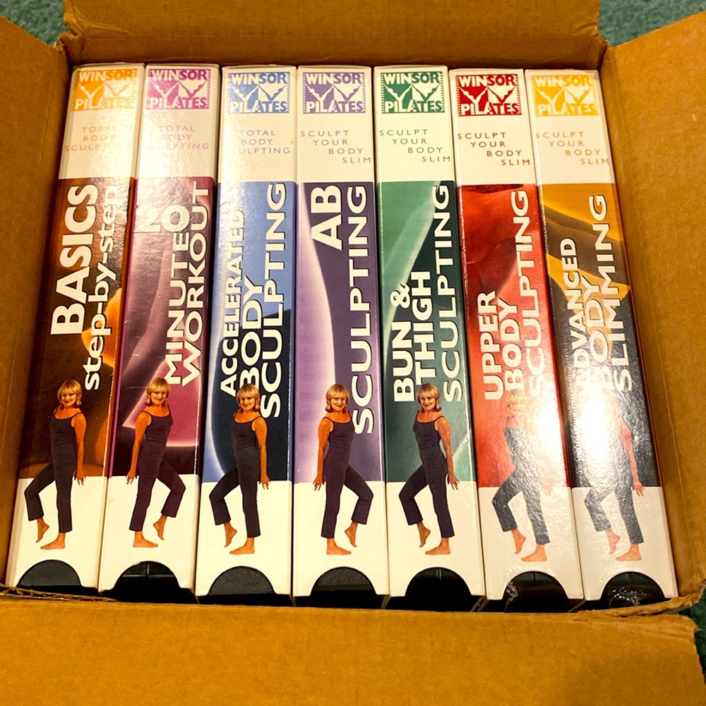 Winsle Pilates VHS set of 7